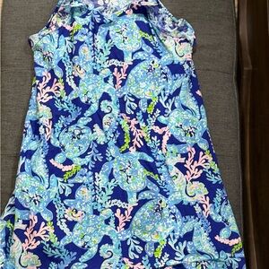 Lilly Pulitzer Kids Dress in Blue and Pink